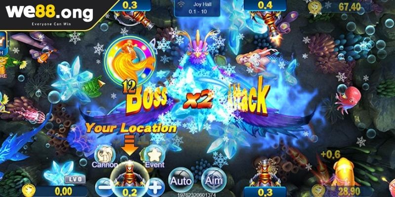 Boss trong Royal Fishing WE88