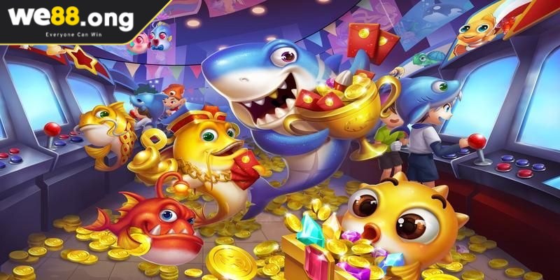 Bắn cá xèng - Game săn cá online ăn khách nhất hiện nay 2 Game bắn cá xèng trang bị hệ thống vũ khí vô cùng hoàn hảo, tối tân